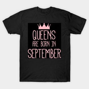 September Pink Queen T-Shirt